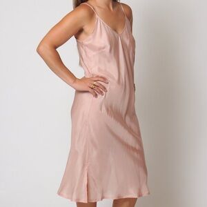 NEEM Silk Slip Dress